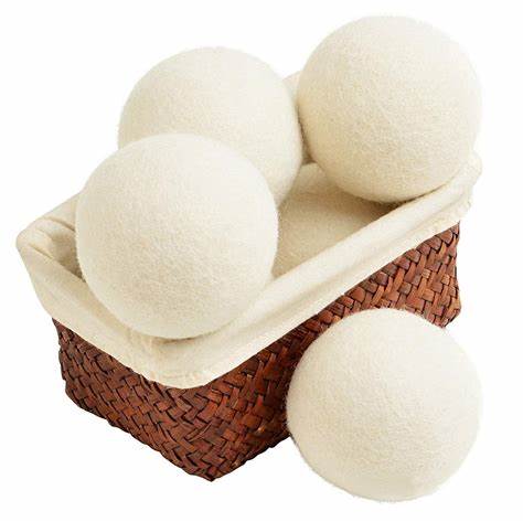 6-Pack Wool Dryer Balls